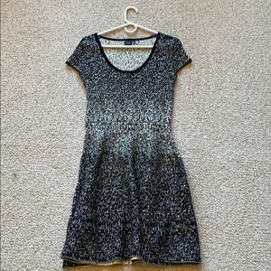 Black by Saks Fifth Avenue black and gold dress